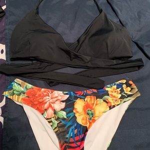 Two piece swimsuit size XL